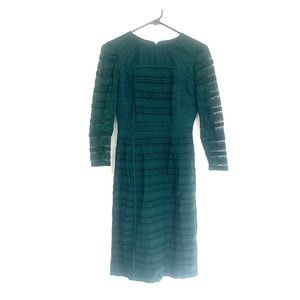 Antonio Melani Size 0 Emerald Green Lace Dress